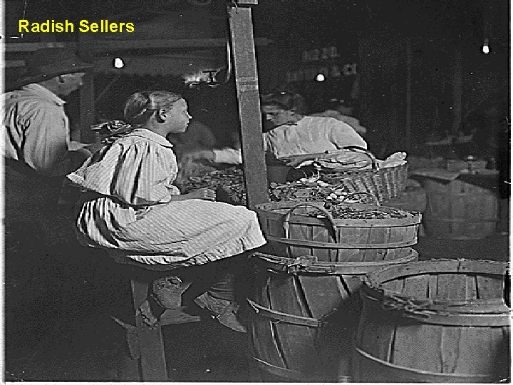 Radish Sellers 