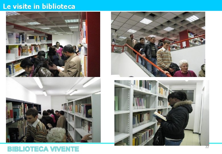 Le visite in biblioteca 22 