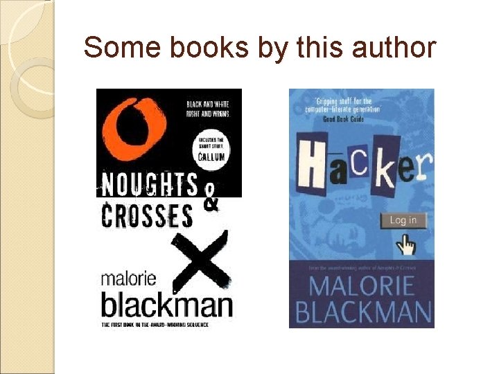 Some books by this author 