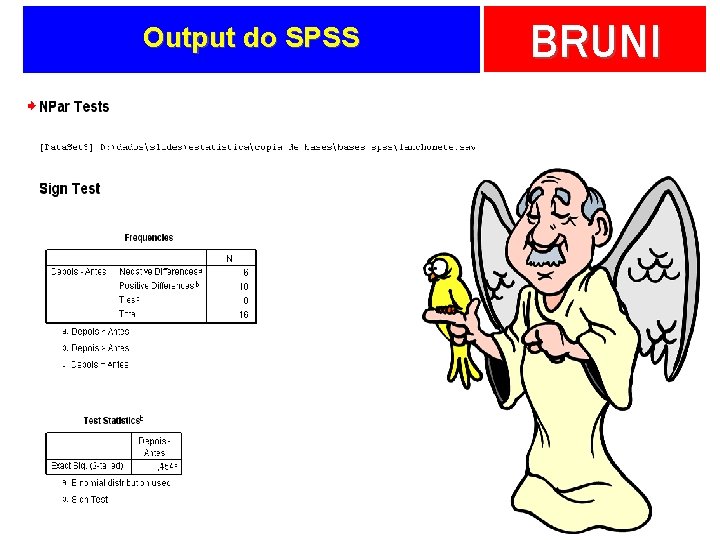 Output do SPSS BRUNI 