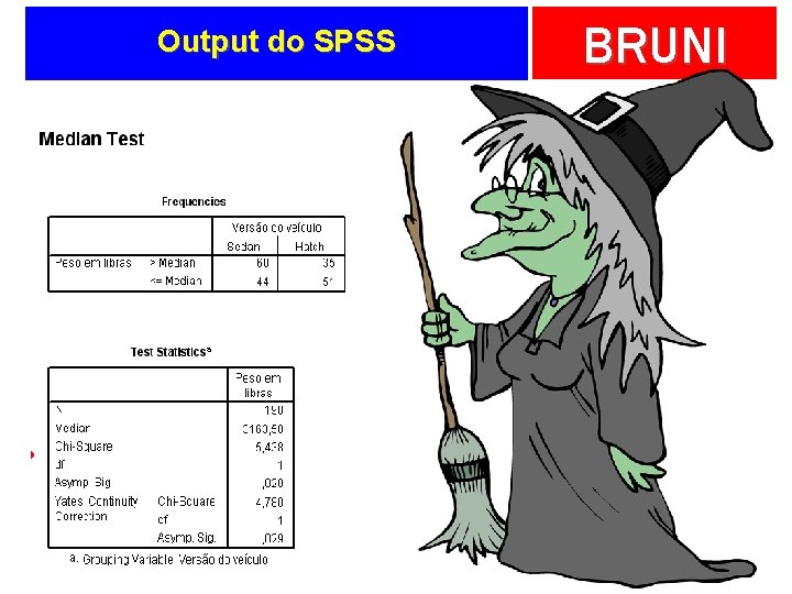 Output do SPSS BRUNI 