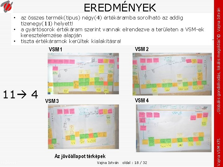  • • • az összes termék(típus) négy(4) értékáramba sorolható az addig tizenegy(11) helyett!