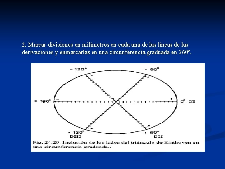  2. Marcar divisiones en milímetros en cada una de las líneas de las