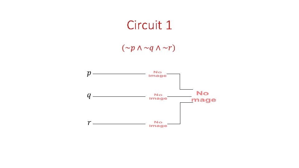 Circuit 1 