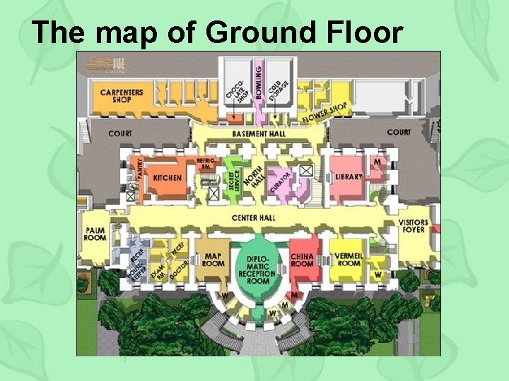 The map of Ground Floor 