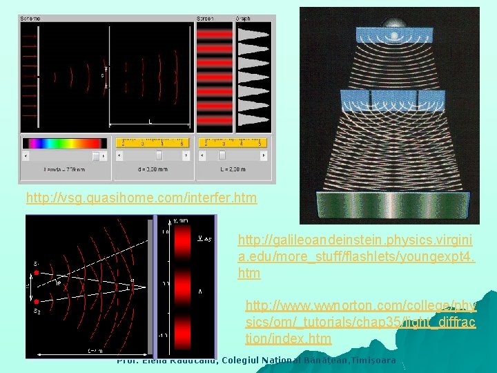 http: //vsg. quasihome. com/interfer. htm http: //galileoandeinstein. physics. virgini a. edu/more_stuff/flashlets/youngexpt 4. htm http: