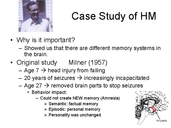 Case Study of HM • Why is it important? – Showed us that there Case Study of HM • Why is it important? – Showed us that there