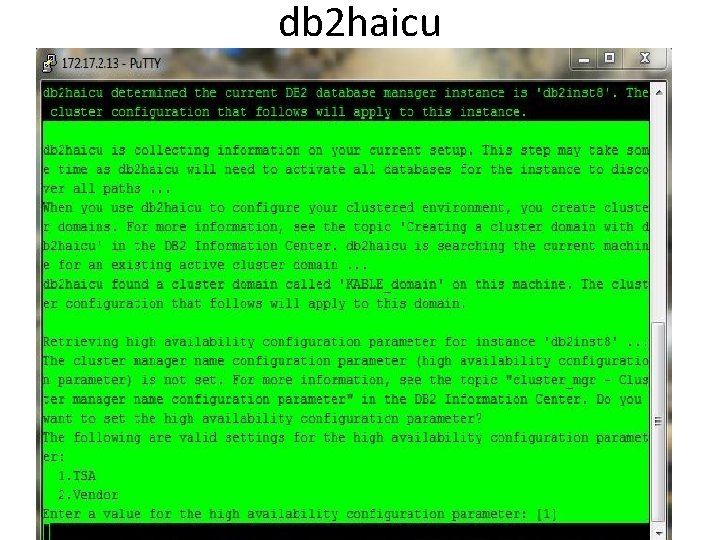 db 2 haicu 