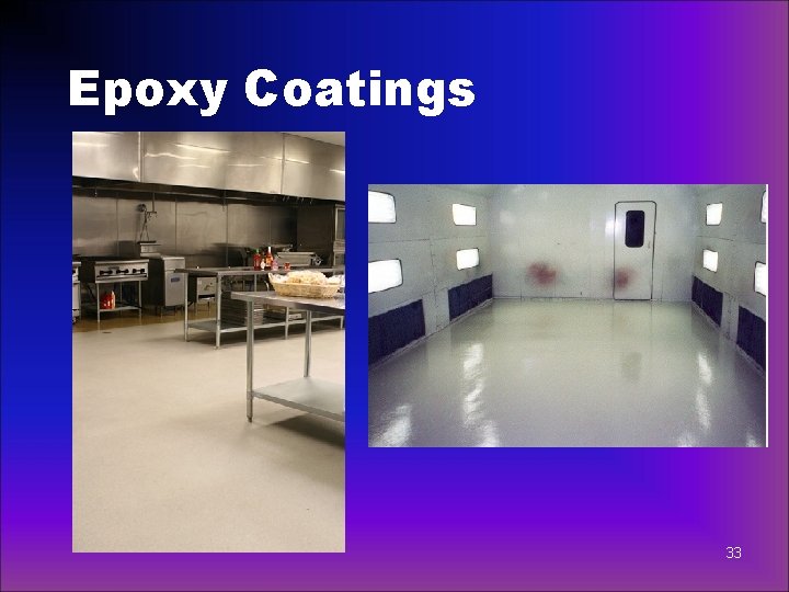 Epoxy Coatings 33 