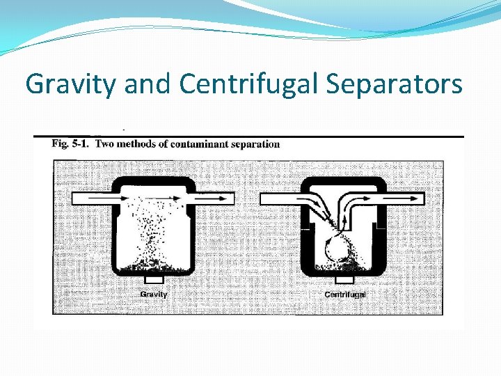 Gravity and Centrifugal Separators 