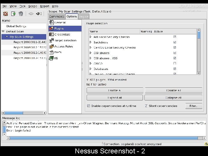 Nessus Screenshot - 2 