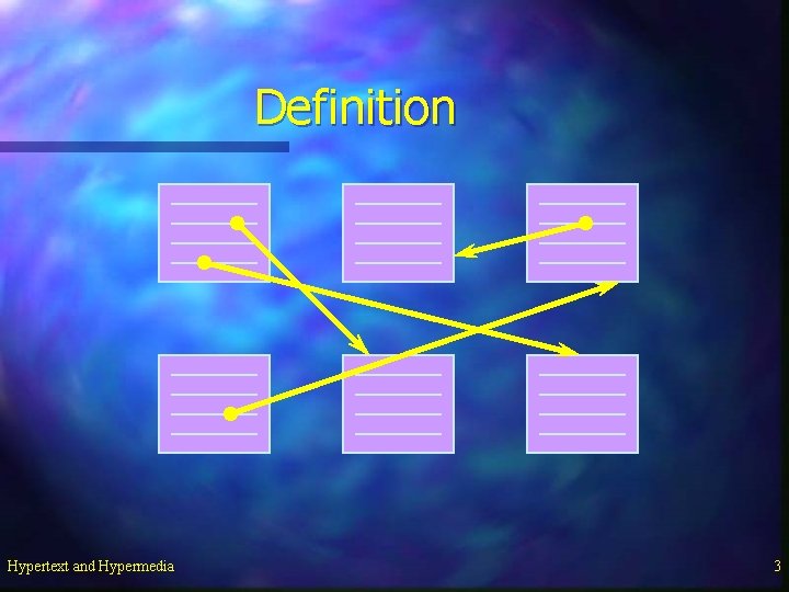 Definition Hypertext and Hypermedia 3 