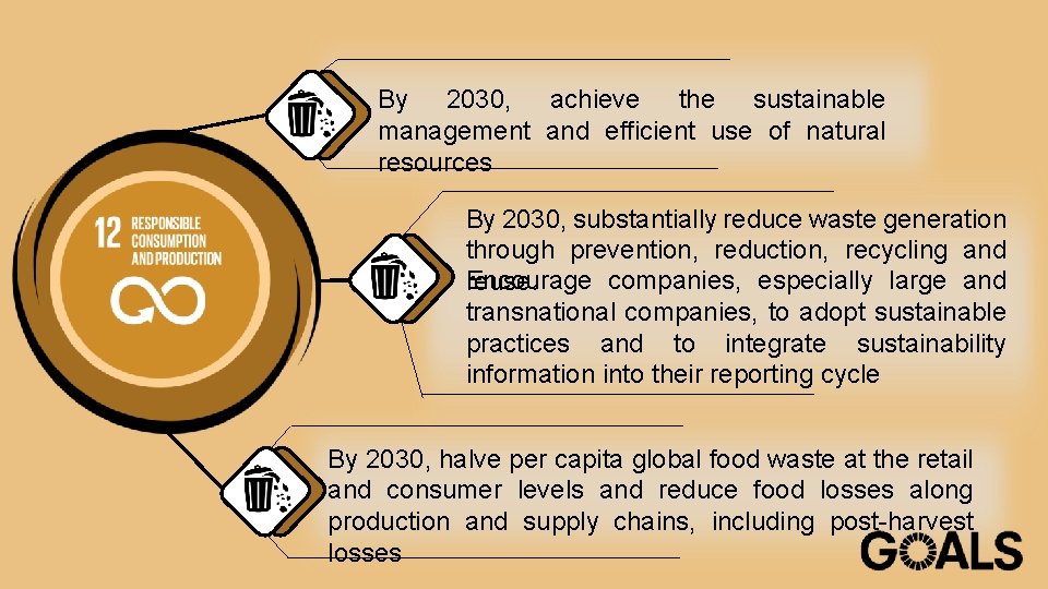 By 2030, achieve the sustainable management and efficient use of natural resources By 2030,