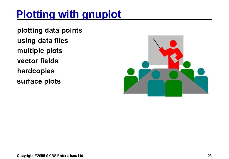 Plotting with gnuplotting data points using data files multiple plots vector fields hardcopies surface