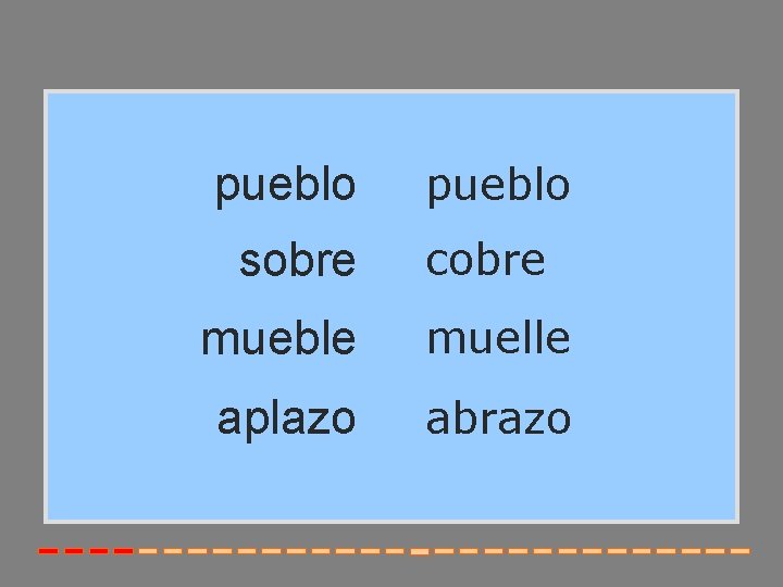 pueblo sobre cobre mueble muelle aplazo abrazo 