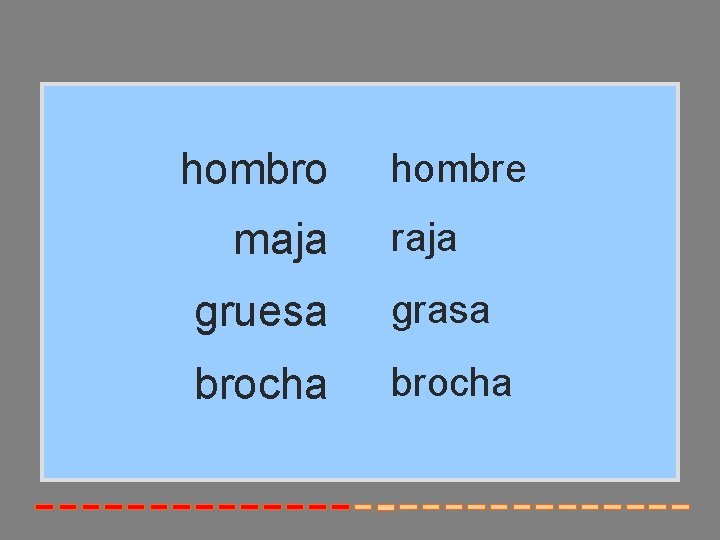 hombro maja hombre raja gruesa grasa brocha 