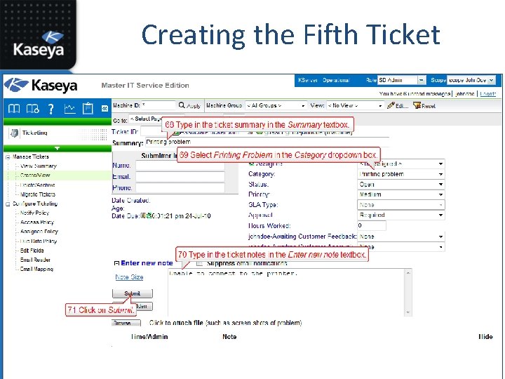 Creating the Fifth Ticket 