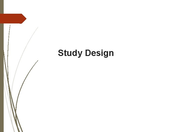 Study Design 