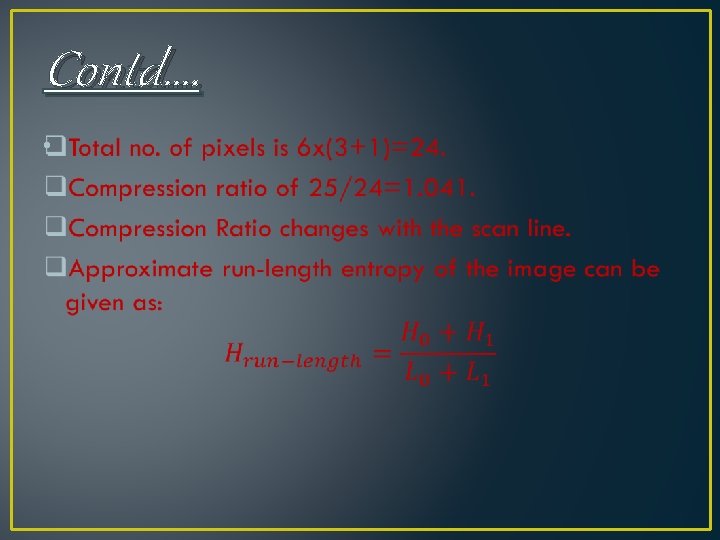 Contd…. • Contd…. •
