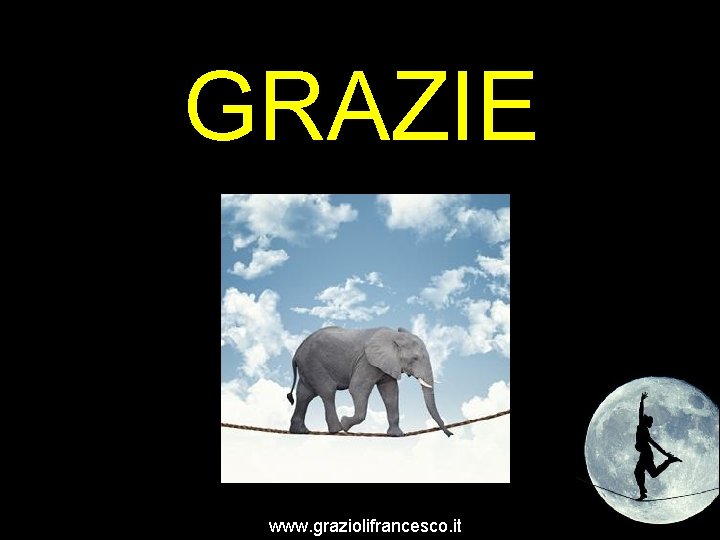 GRAZIE www. graziolifrancesco. it 