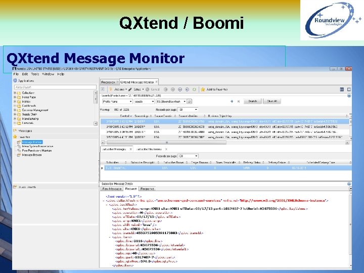 QXtend / Boomi QXtend Message Monitor 