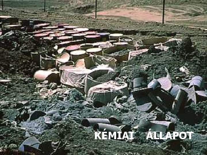 KÉMIAI ÁLLAPOT 