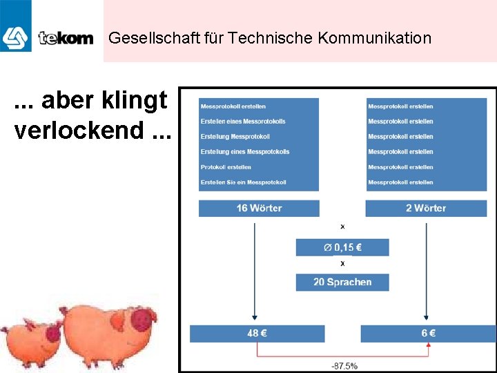 Gesellschaft für Technische Kommunikation . . . aber klingt verlockend. . . 