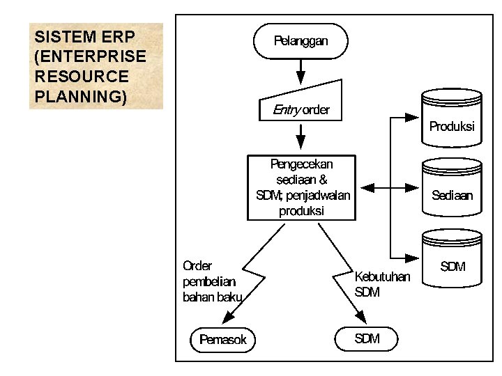 SISTEM ERP (ENTERPRISE RESOURCE PLANNING) 