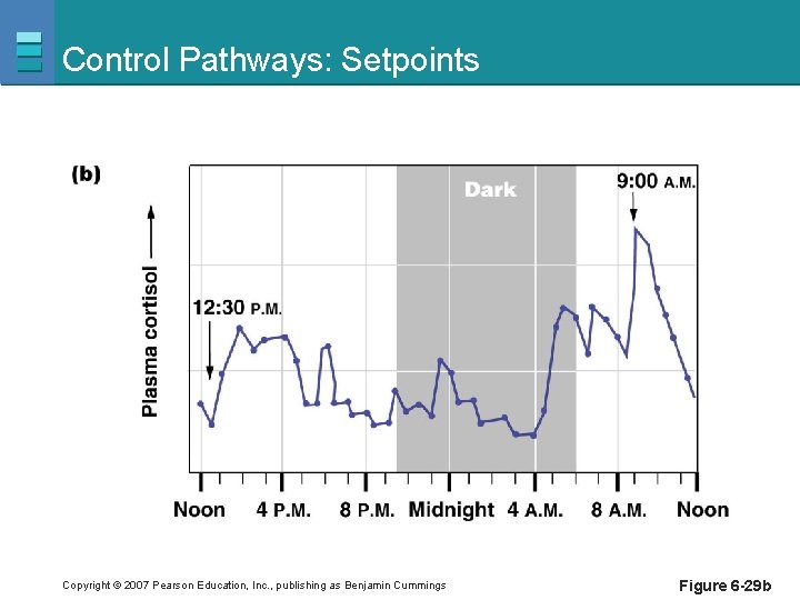 Control Pathways: Setpoints Copyright © 2007 Pearson Education, Inc. , publishing as Benjamin Cummings