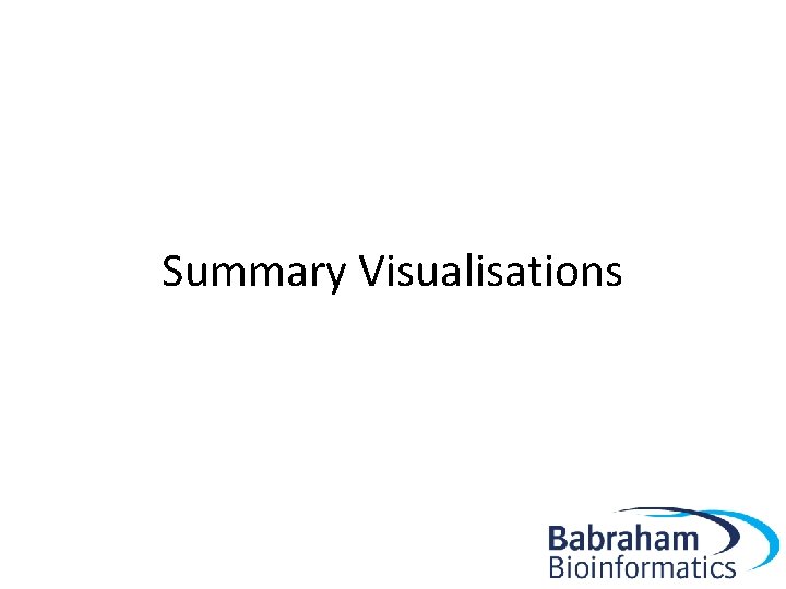 Summary Visualisations 