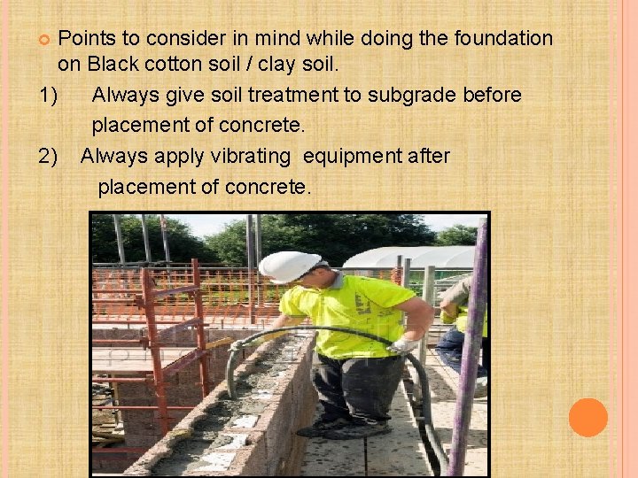 Points to consider in mind while doing the foundation on Black cotton soil /