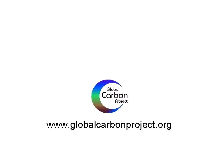 www. globalcarbonproject. org 