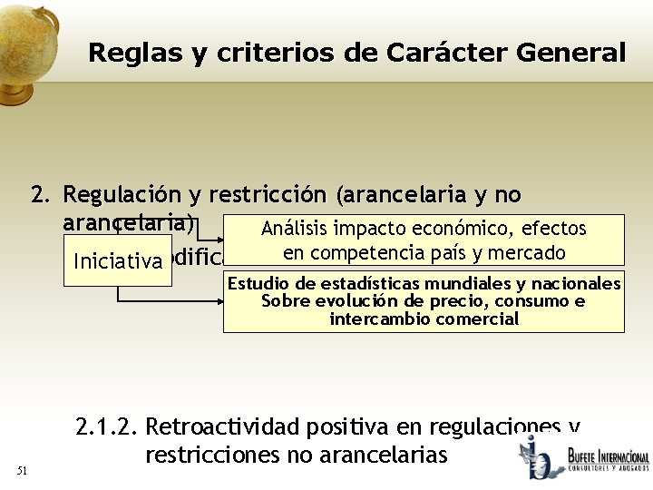 Reglas y criterios de Carácter General 2. Regulación y restricción (arancelaria y no arancelaria)