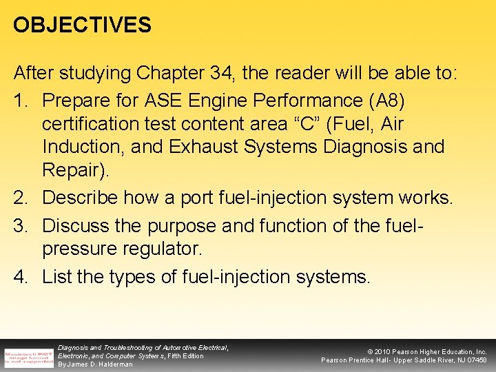 OBJECTIVES After studying Chapter 34, the reader will be able to: 1. Prepare for