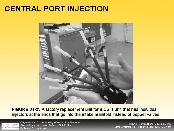 CENTRAL PORT INJECTION FIGURE 34 -23 A factory replacement unit for a CSFI unit