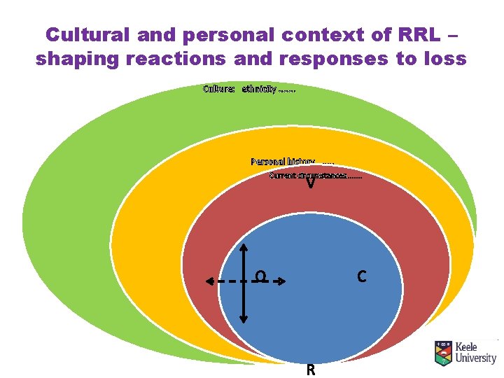 Cultural and personal context of RRL – shaping reactions and responses to loss Culture: