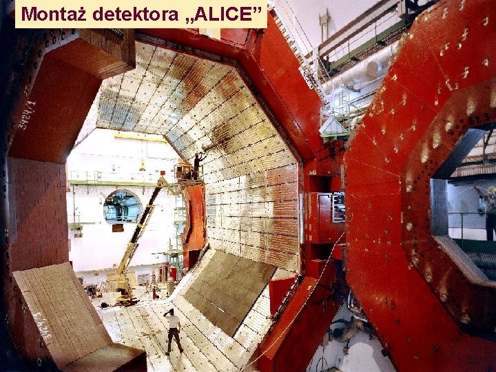 Montaż detektora „ALICE” 