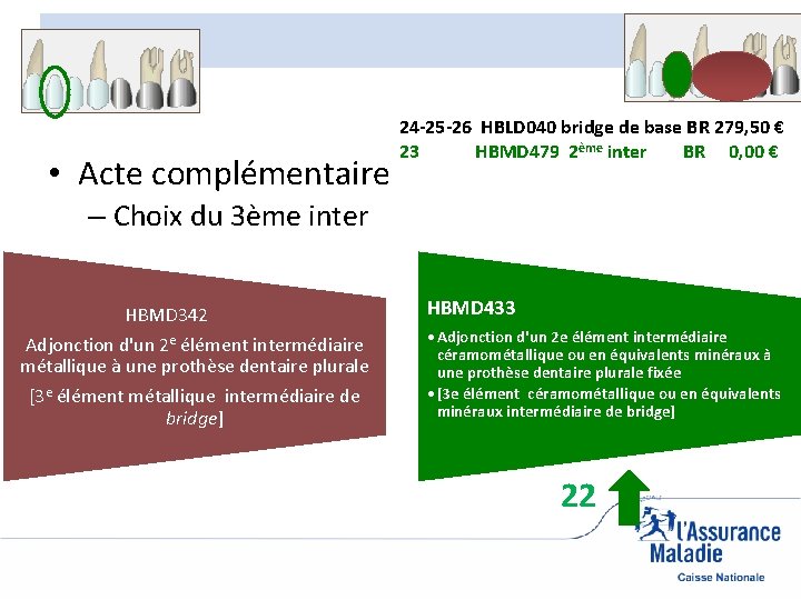  • Acte complémentaire 24 -25 -26 HBLD 040 bridge de base BR 279,