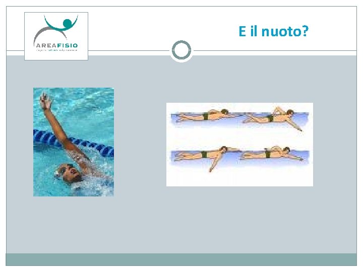 E il nuoto? 