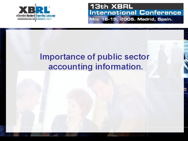 Importance of public sector accounting information. 