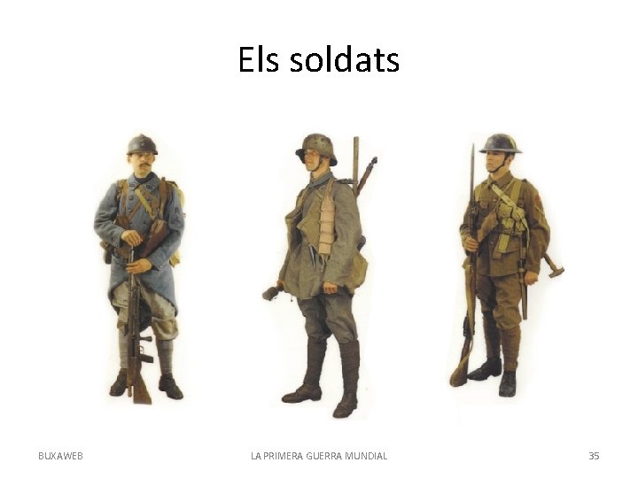 Els soldats BUXAWEB LA PRIMERA GUERRA MUNDIAL 35 