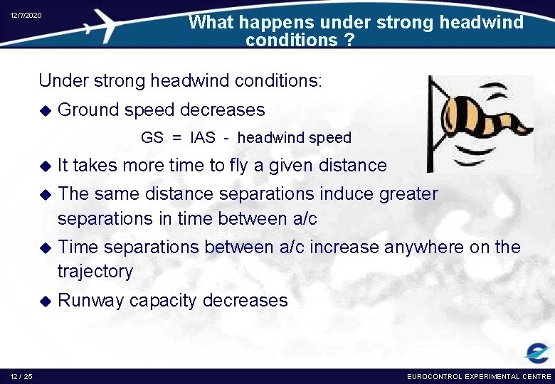 12/7/2020 What happens under strong headwind conditions ? Under strong headwind conditions: u Ground