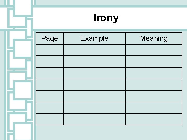 Irony Page Example Meaning 