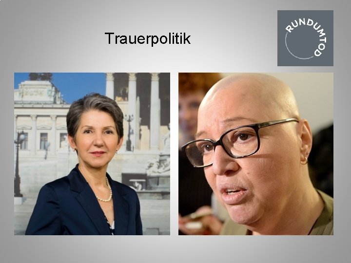 Trauerpolitik 