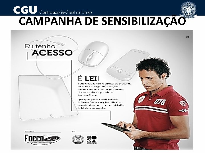 CAMPANHA DE SENSIBILIZAÇÃO 