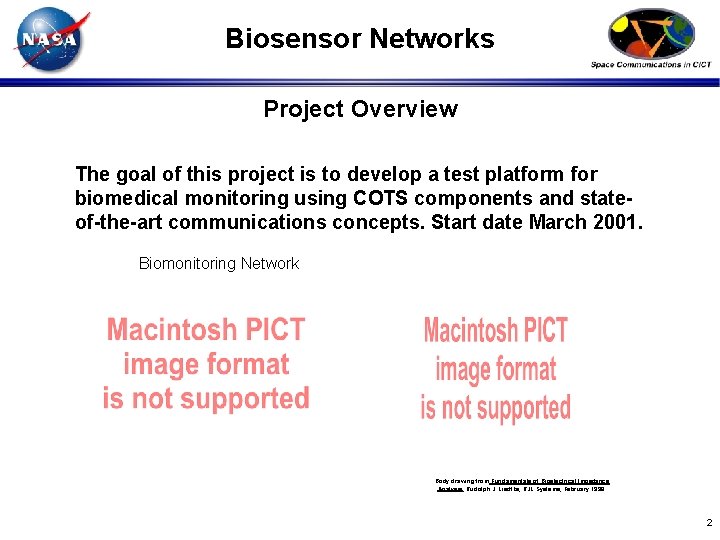 Biosensor Networks Project Overview The goal of this project is to develop a test