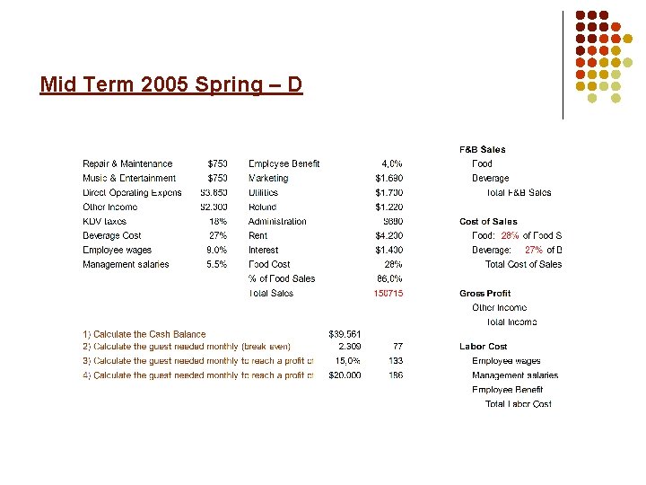 Mid Term 2005 Spring – D 