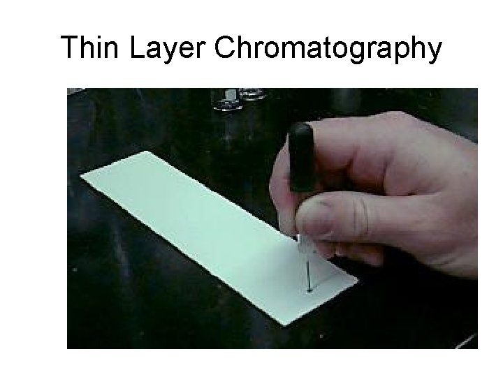 Thin Layer Chromatography 