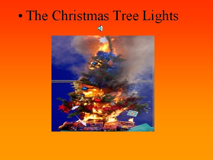  • The Christmas Tree Lights 