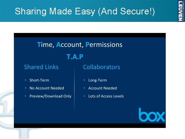 Sharing Made Easy (And Secure!) 